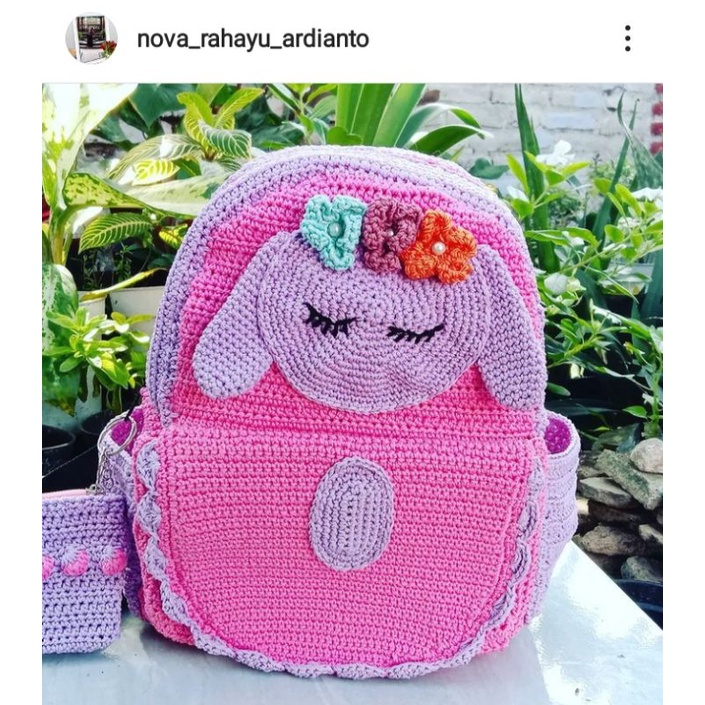 Tas Rajut karakter,tas rajut anak,tas rajut lucu,tas rajut anak,tas rajut murah,tas rajut kekinian