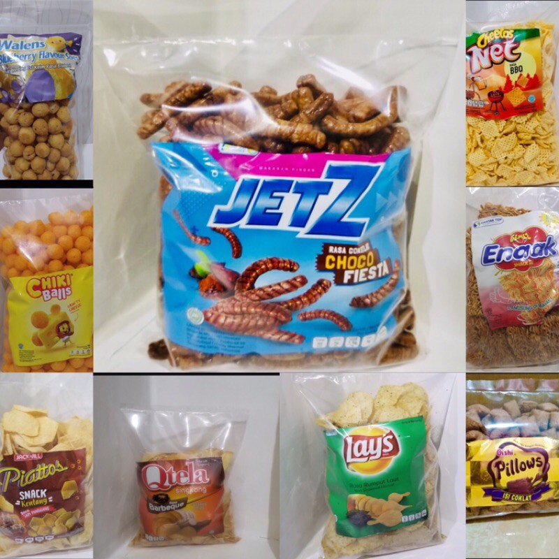 

Snack Indofood Jetz coklat 250gr