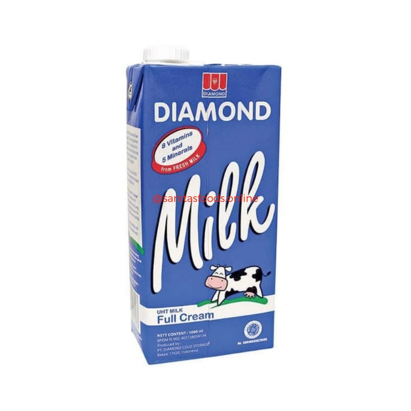 

Diamond Milk UHT Full Cream 1L (12pcs)