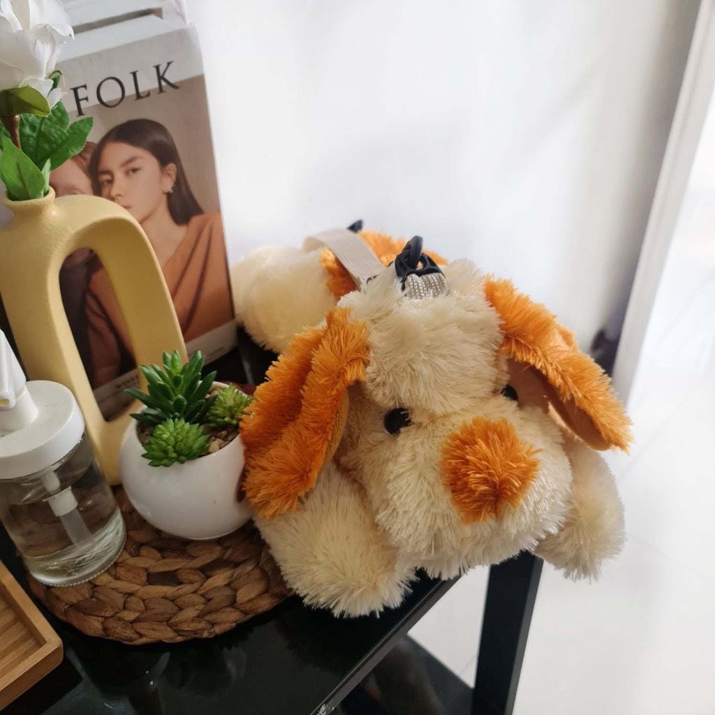 Tas Selempang DOGGY PAW PATROL Bulu Lembut Soft Fluffy Halus Tas Boneka Anjing Gemoy Lucu Gemes Manja Kiyowok Korea Style Maksimal