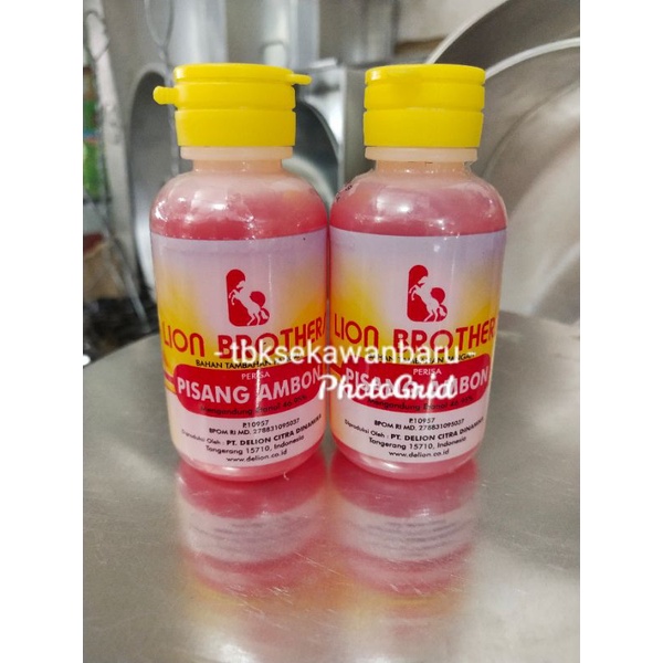 

Perasa Lion Brothers 60ml (PISANG AMBON)