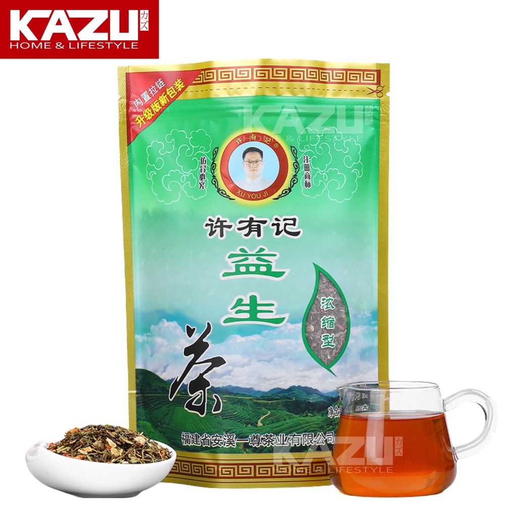 

KAZU T25 CHINESE TEA YI SHENG CHA / TEH KESEHATAN TRADITIONAL HERBAL TEA / HEALTHY TEA XU YOU JI DAUN TEH 益生茶
