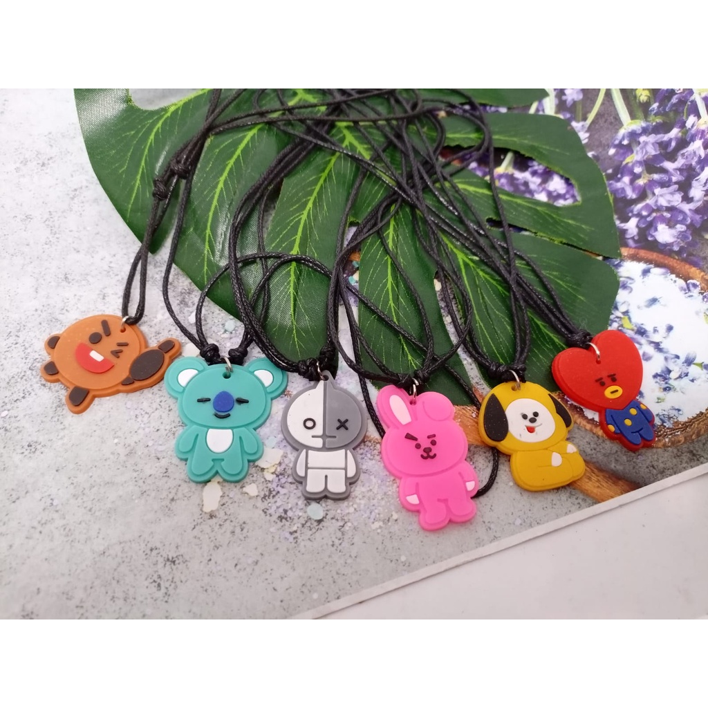 KALUNG ANAK KARAKTER BTS / KALUNG TALI BTS (1PCS)