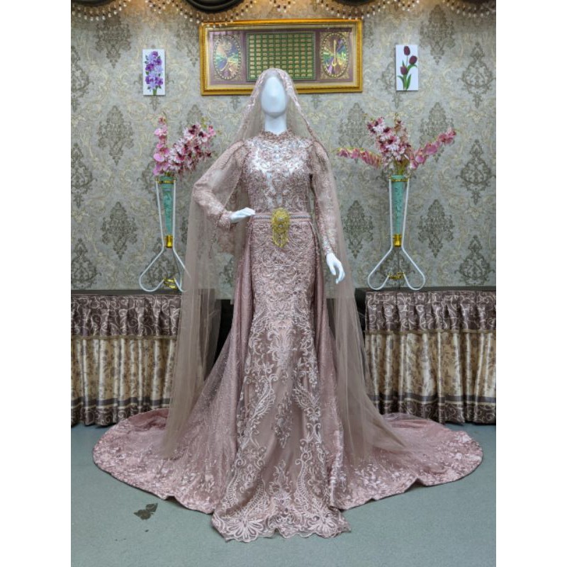 Baju pengantin | kebaya pengantin murah / gaun pengantin ekor