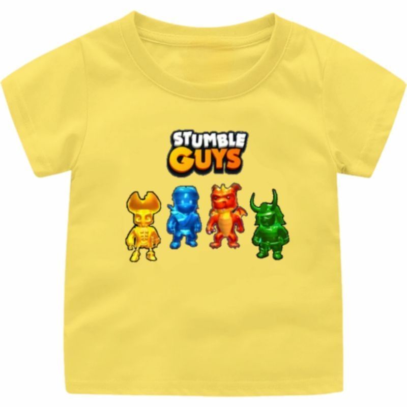 BAJU STUMBLE GUYS (DRT2) ANAK CEWEK-COWOK 1-12 TAHUN