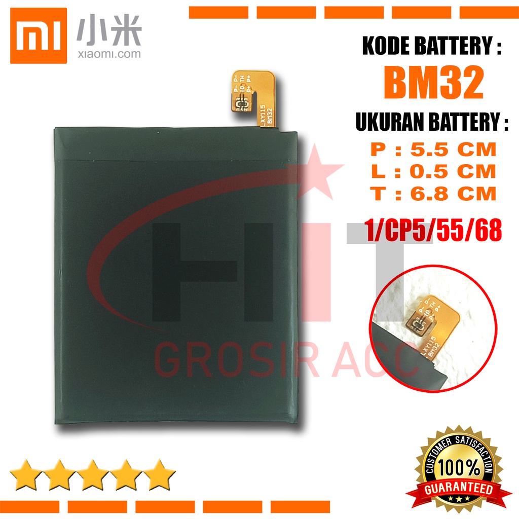 Baterai Battery Original XIAOMI BM32 , BM-32 ( Mi 4 , Mi4 )