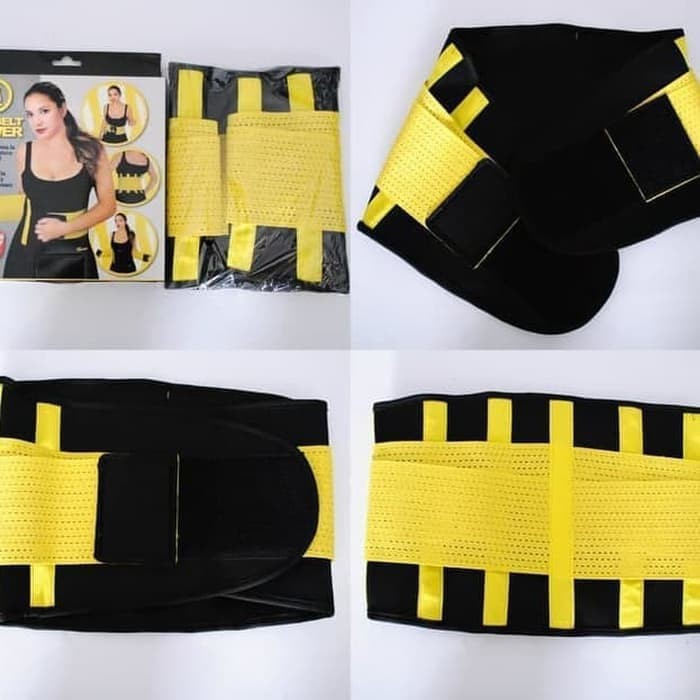 Hot Shapers Power Belt Korset / Sabuk Sport Pembakar Lemak Perut