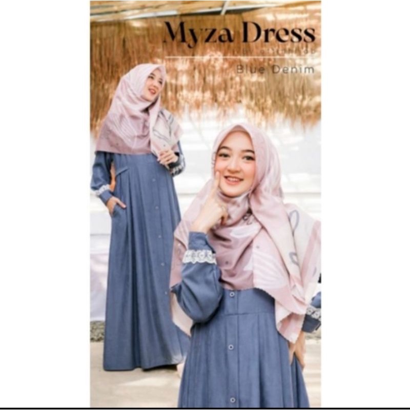 MYZA DRESS BY ATTIN GAMIS ONLY)