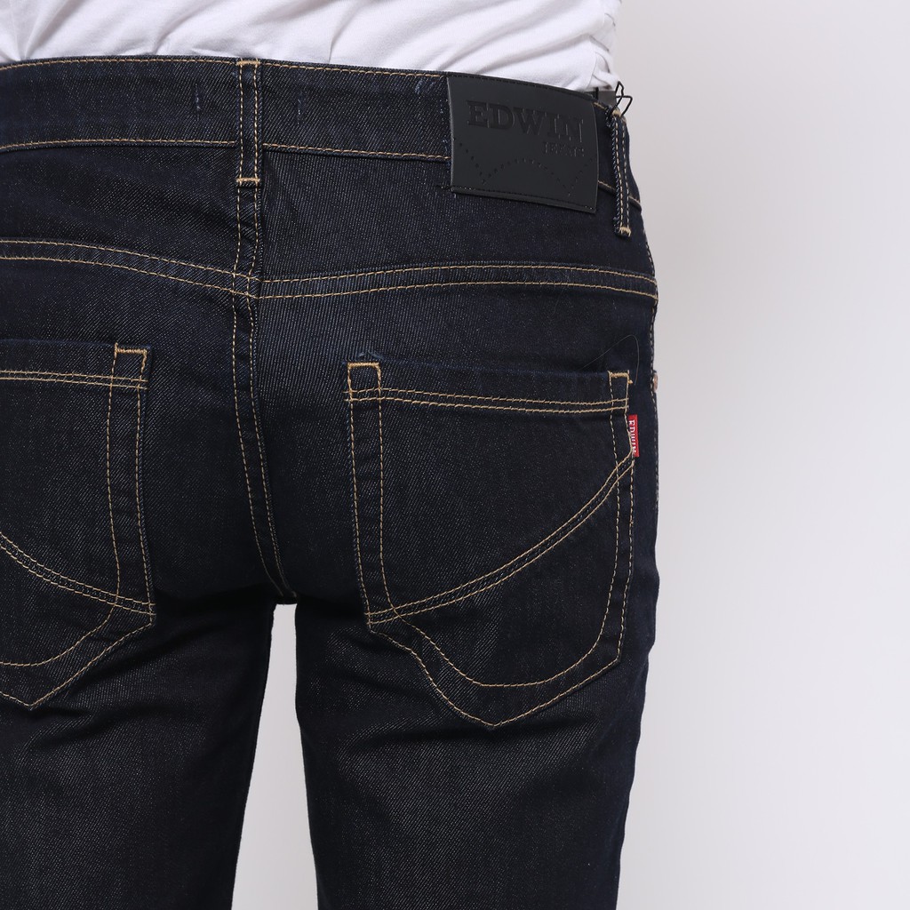 Edwin Celana Jeans EDW-0801-560 Regular Fit Pria Panjang Biru Tua