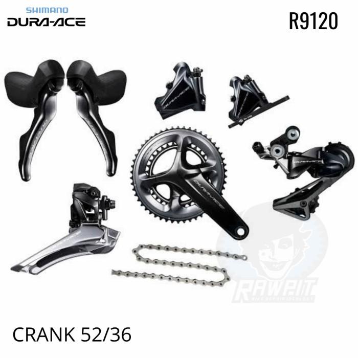 Groupset duraace shimano dura ace r9120 disc brake