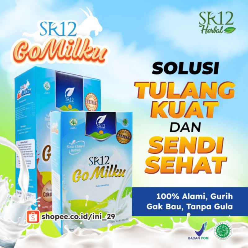 

Susu Tulang dan Sendi Asam Urat - Susu Kaki Lemah Sulit Berjalan - Susu Kalsium - Susu Etawa
