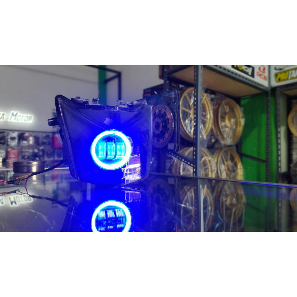 DAYMAKER BEAT FI REFLEKTOR LAMPU DEPAN BEAT FI LAMA
