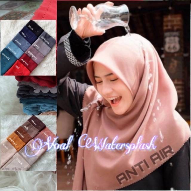 JILBAB ANTI AIR WATERPROOF