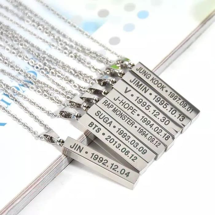 Kalung BTS Member Korean Style