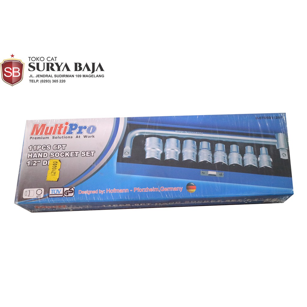 Kunci Sok Set 11 Pcs 6Pt Multipro