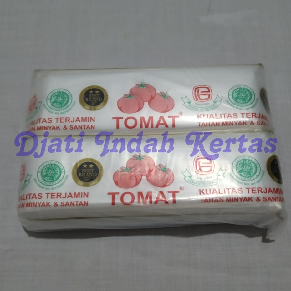 DISKON NIH!!! ( PE - TOMAT Uk 4.5 x 15 ) PLASTIK SERBAGUNA / PLASTIK ES BATU/2BUNGKUS