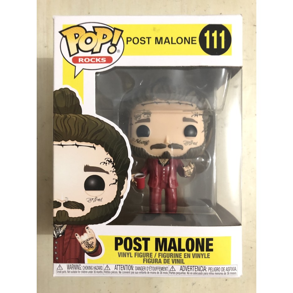 Funko POP Rocks: POST MALONE - Austin Richard Post Malone