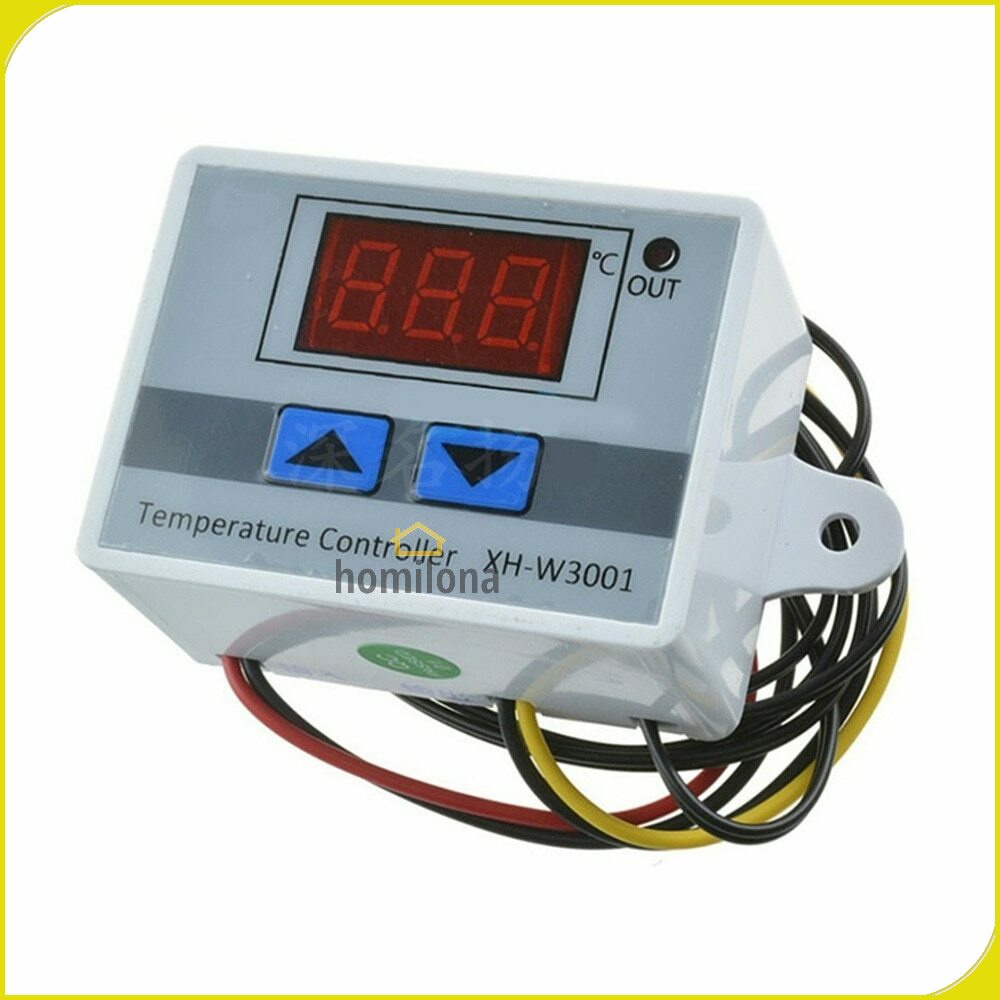 Digital Temperature Control Thermostat Microcomputer 220V - Taffware XH-W3001