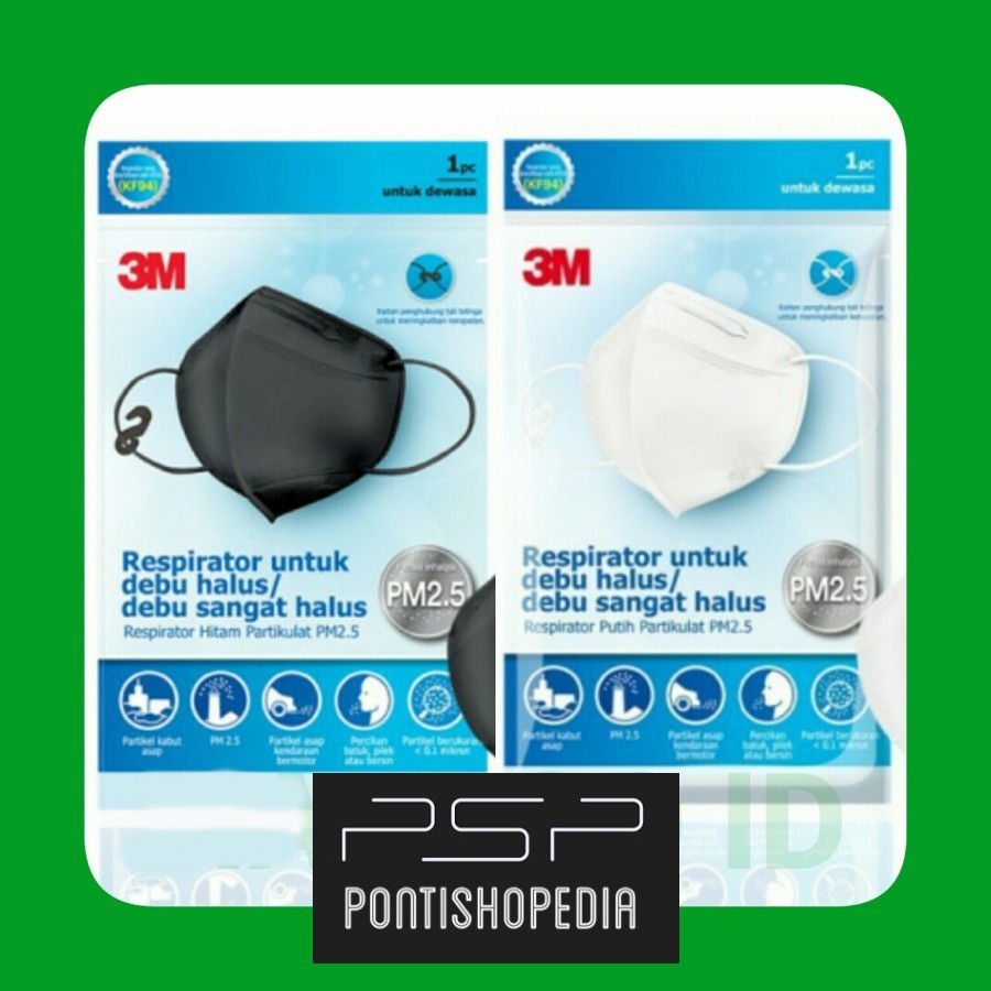 Masker Medis 3M KF94 Masker 3M Nexcare n95 kn95 per 1 pcs
