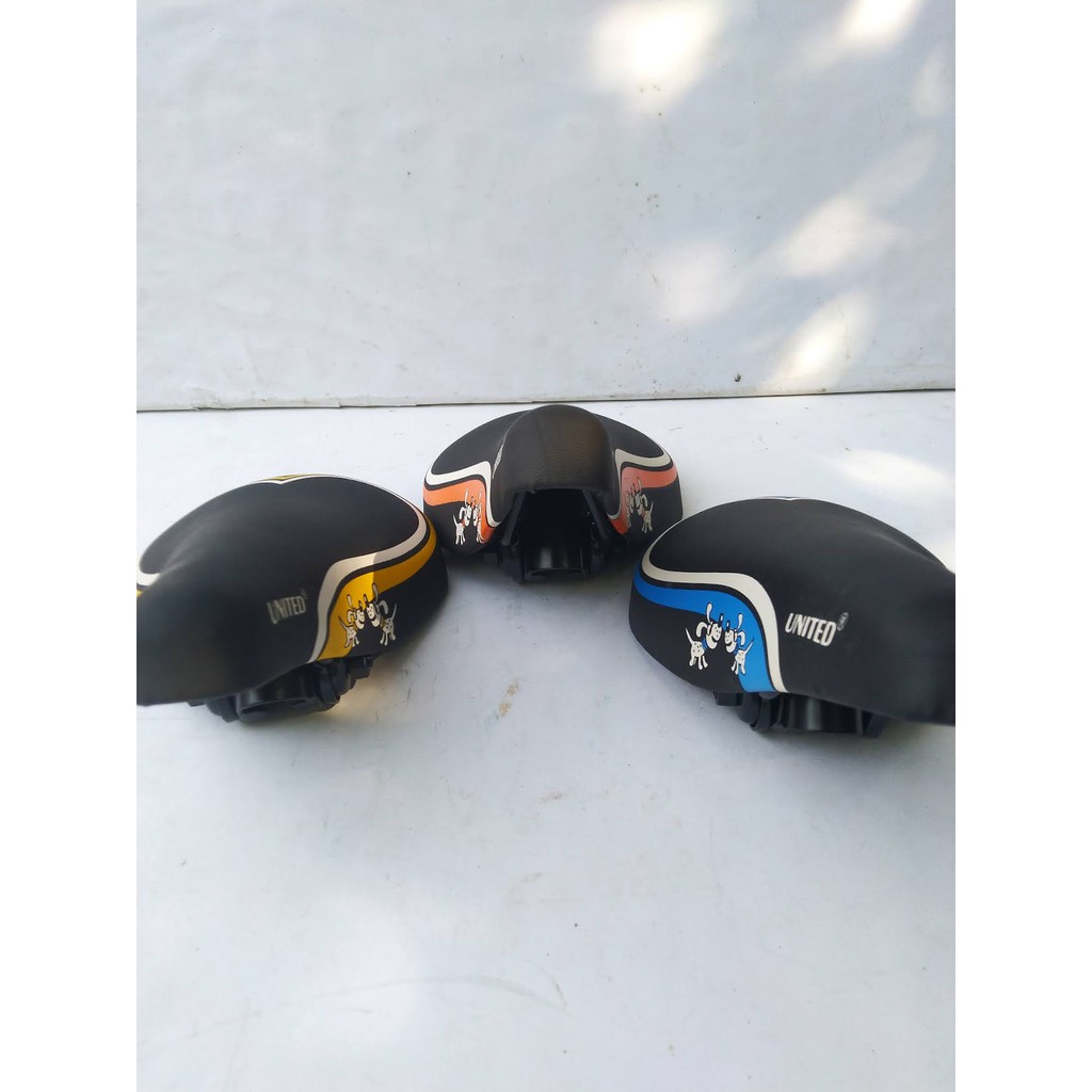 Sadel Sepeda Anak Bmx Saddle Jok - United Warna Warni