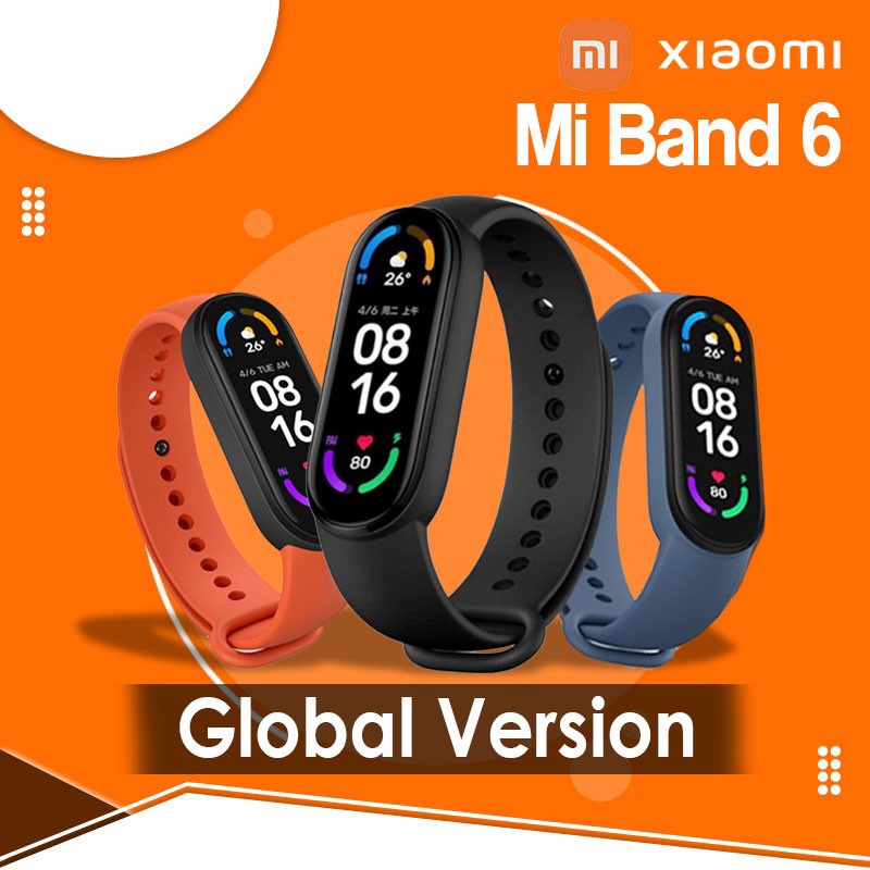 Xiaomi Mi Band 6 AMOLED Garansi Resmi TAM Smartwatch Miband SpO2 K314 - Garansi Resmi