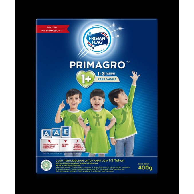 FRISIAN FLAG PRIMAGRO 1+ VANILA 360GR