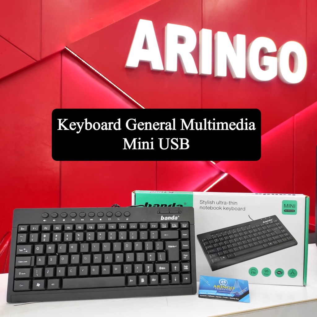 Keyboard General Multimedia Mini USB