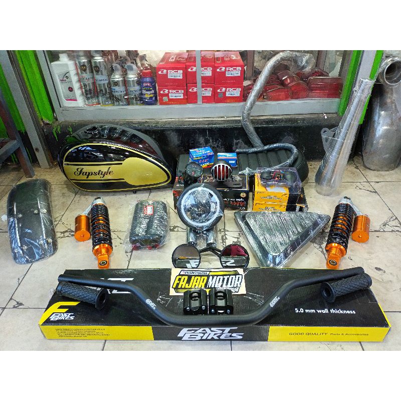 Paket Japstyle Komplit Promo Megapro Thunder Scorpio Komplit Promo Shock