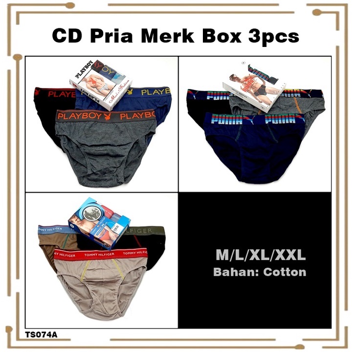 Celana Pria Merk Box 3's