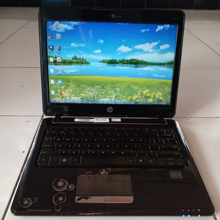 HP Pavilion DV2 Hitam Netbook Notebook Second Bekas Murah RAM 2GB HDD 250GB AMD ATI Radeon Windows 7