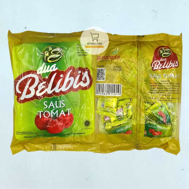 

Saus Sambal/Saus Tomat Dua Belibis Sachet isi 24x9gram