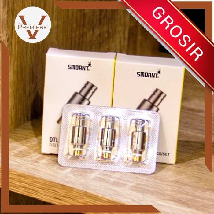 COIL SMOANT PASITO 1,4 OHM MTL COIL DTL 0,6 OHM MESH PASITO PODS