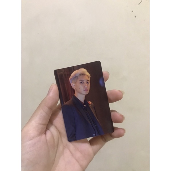 [OFFICIAL] Photocard Chanyeol EXO Sticker pack EXO-SC What a Life Photocad Holo TEMPO EXORUN T-cash