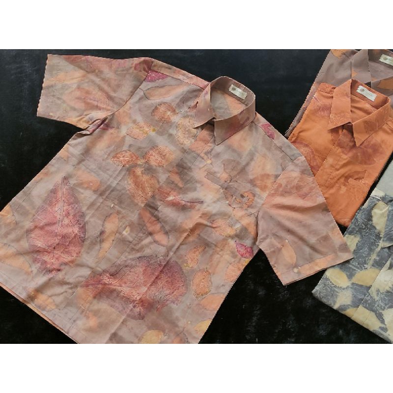 KEMEJA ECOPRINT-KEMEJA-BATIK-ECOPRINT