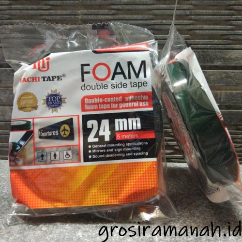 grosiramanah [TERMURAH] Isolasi Double Tape Foam Nachi 24 mm x 5 m