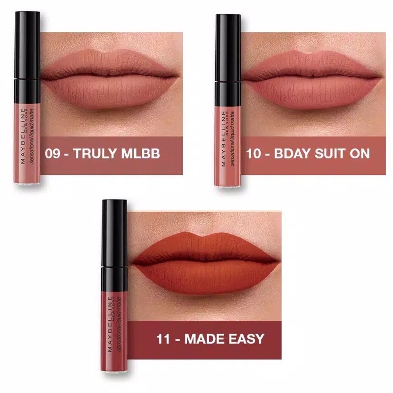 MAYBELLINE COLOR SENSATIONAL LIQUID MATTE LIPSTICK