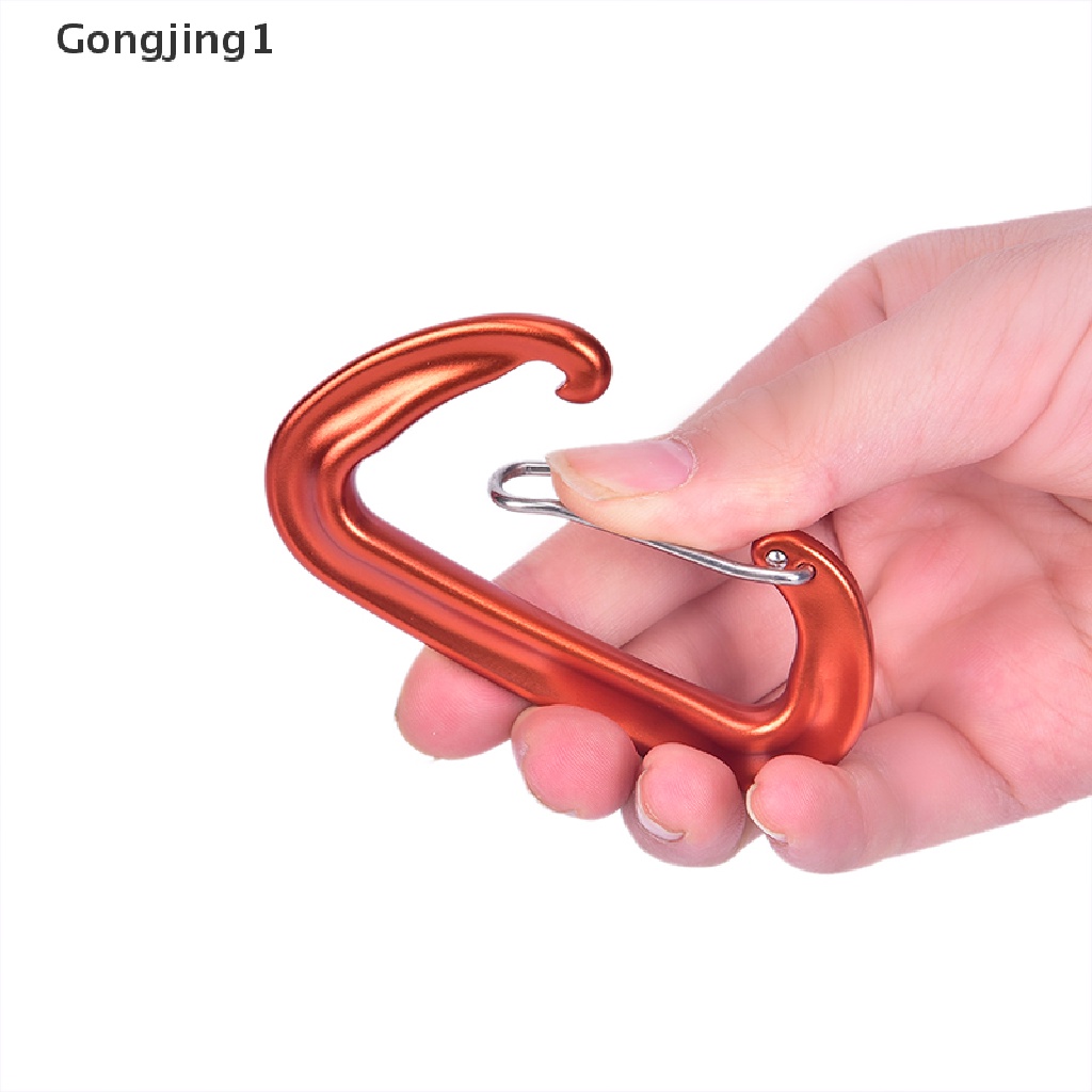 Gongjing1 7075 Carabiner 12KN Bahan Aluminum Untuk Panjat Tebing Hammock Balance