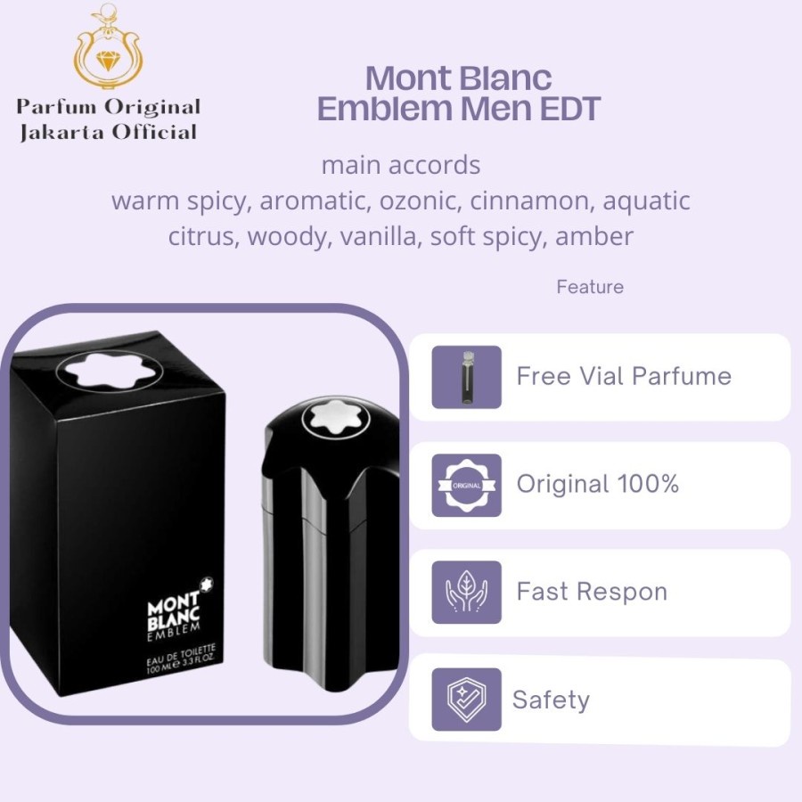 Parfum Parfume Perfume Asli Perawatan Kecantikan Original Import Branded Pria Laki Laki Cowok Montbl