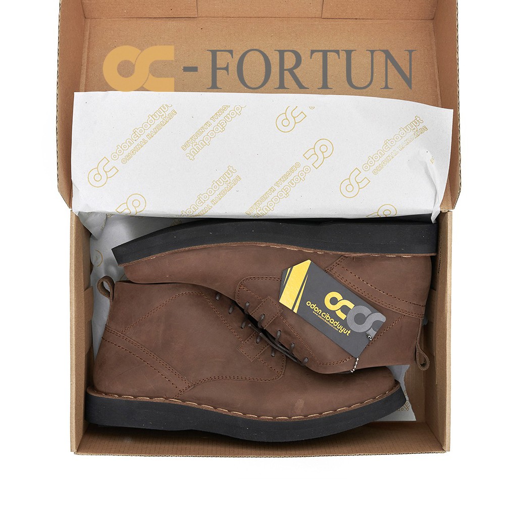 SEPATU KULIT BOOT TERLARIS OC-FORTUN