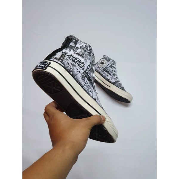 SEPATU CONVERSE X SUICIDAL TENDENCIES HIGH IMPORT QUALITY 39-44