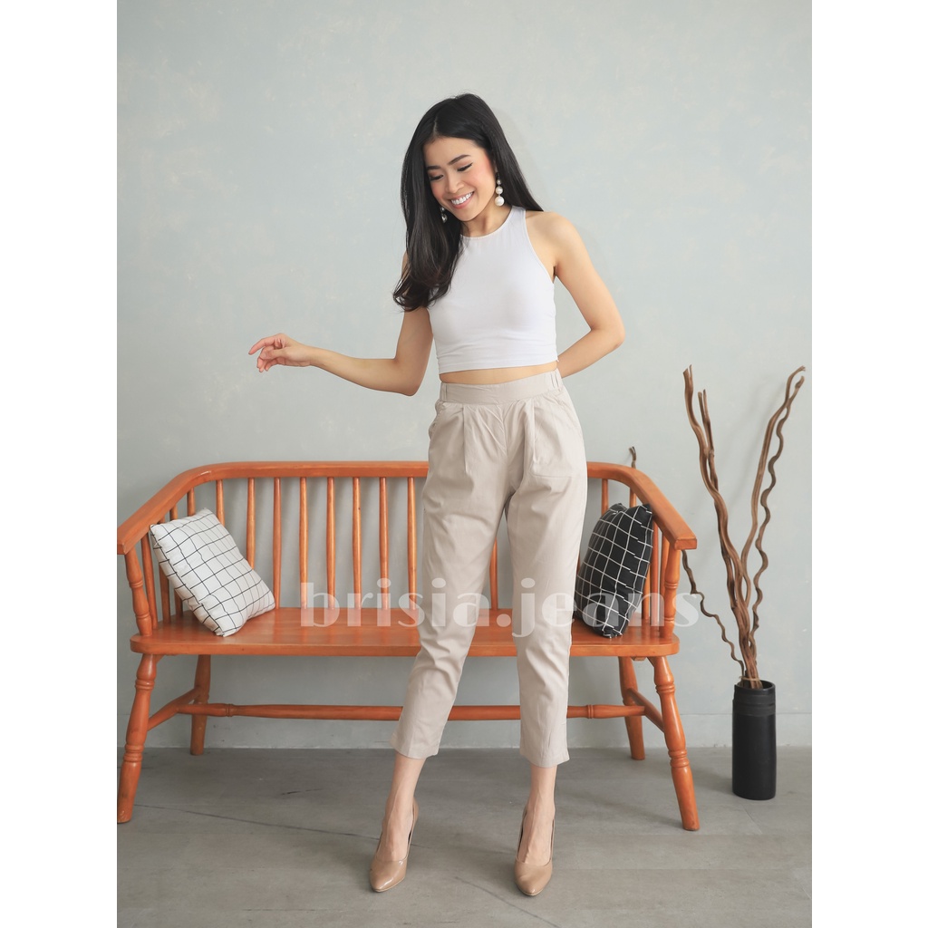 CARLA Cotton Pants - 4 Colours / Celana Panjang Katun Wanita