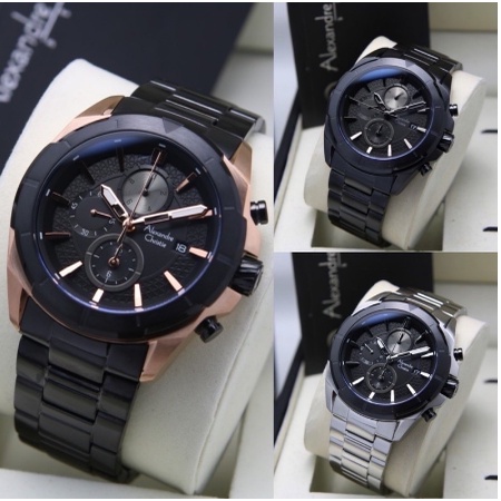 Jam Tangan Pria Original Alexandre Christie AC6596/6596/ac6596/AC6596/Ac6596