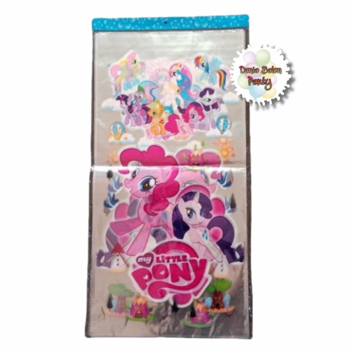 Plastik Snack Ulang Tahun / Plastik Kado/ Plastik Souvenir Little Pony