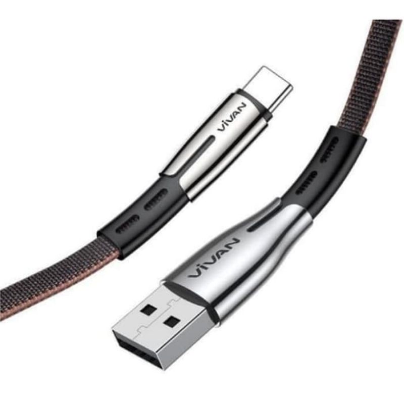 Vivan BTK-C Kabel Data USB Type C Tipe C 3A Fast Charging