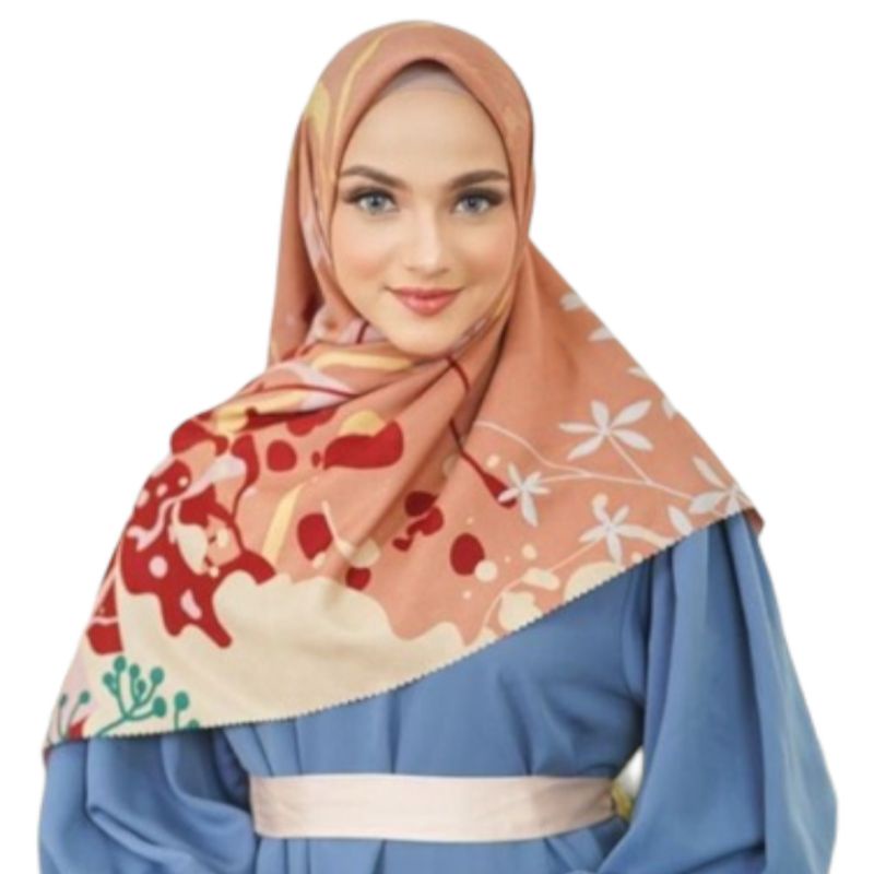Oskara Lc by Azara Segiempat Laser Cut Hijab Jilbab Kerudung-4