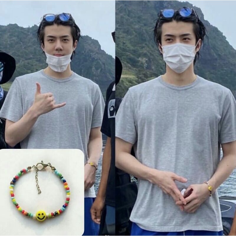 Sehun exo Bracelet inspired | Gelang manik beads bracelet gelang sehun exo kpop sehun bracelet korea