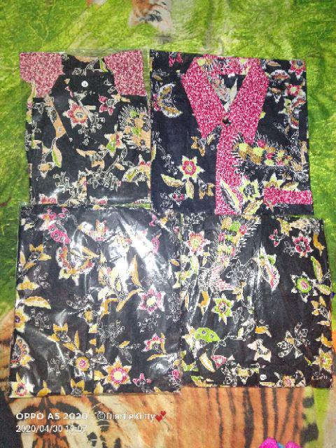 Batik Couple Keluarga Sania Ruffle Ori Ndoro Jowi Dnt Mataram