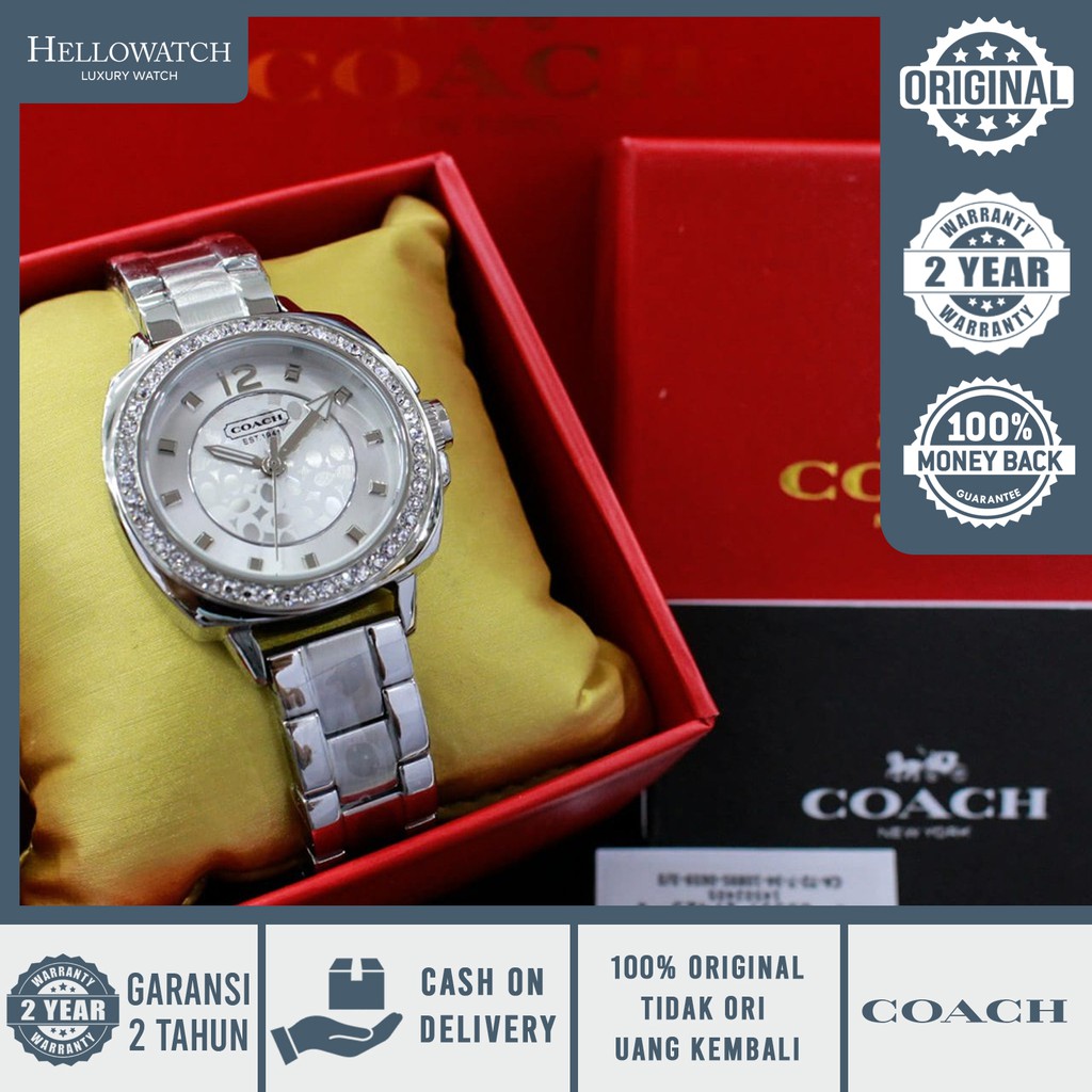 [ ORIGINAL - COACH WATCH ] Coach 145842 Stainless Strap