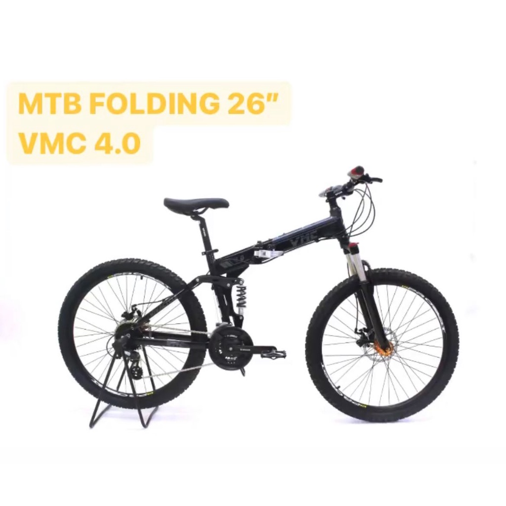 Sepeda Gunung MTB Lipat Viva  VMC 4.0 26 Inch 24 Speed Suspensi RD Shimano SNI-4