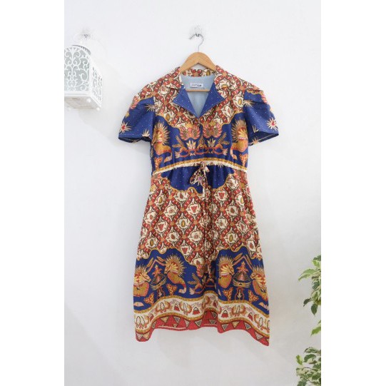CALLA DRESS - NAVY KUDA LAUT